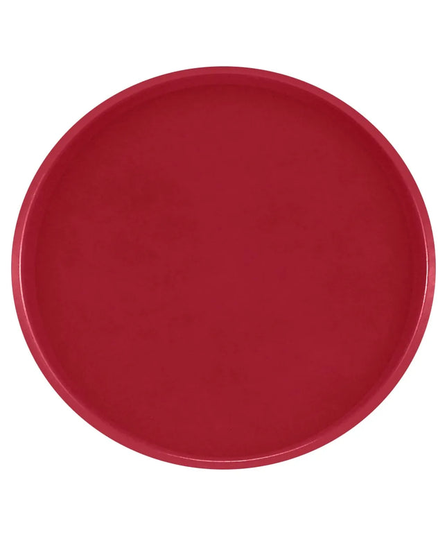 Khay Phục Vụ Tròn Cambro 1950221 Fiberglass Thấp 49.5 cm - Màu Đỏ Ever Red