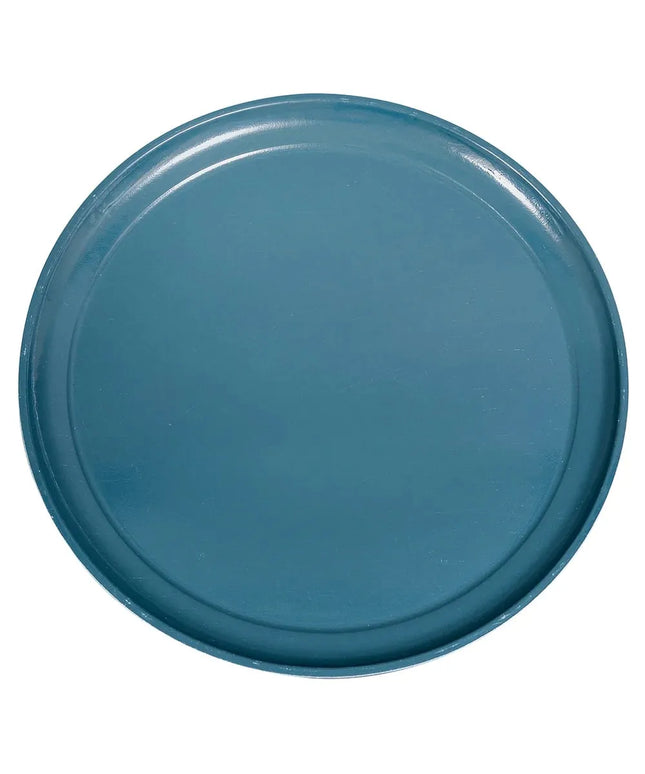 Khay Phục Vụ Tròn Cambro 1950401 Fiberglass Thấp 49.5 cm - Màu Xanh Đá Phiến