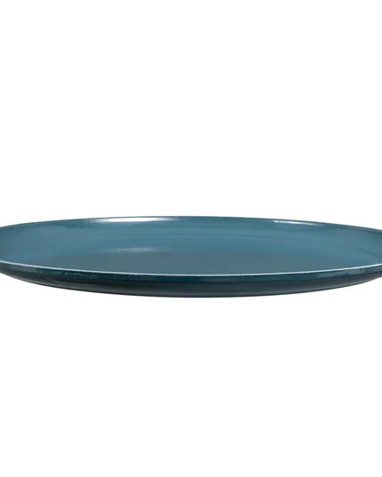 Khay Phục Vụ Tròn Cambro 1950401 Fiberglass Thấp 49.5 cm - Màu Xanh Đá Phiến