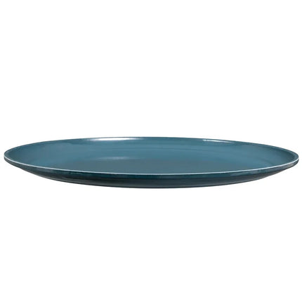 Khay Phục Vụ Tròn Cambro 1950401 Fiberglass Thấp 49.5 cm - Màu Xanh Đá Phiến