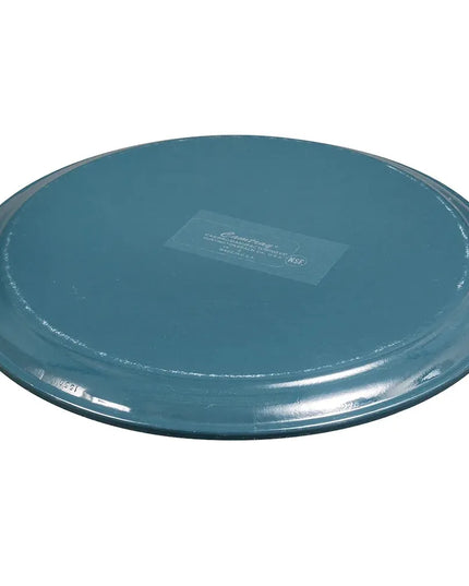 Khay Phục Vụ Tròn Cambro 1950401 Fiberglass Thấp 49.5 cm - Màu Xanh Đá Phiến