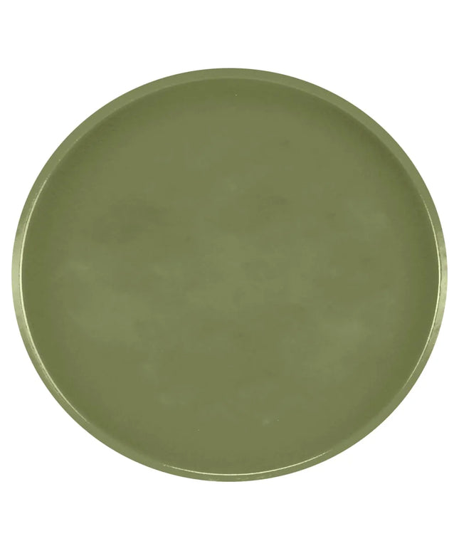 Khay Phục Vụ Tròn Cambro 1950428 Fiberglass Thấp 49.5 cm - Màu Xanh Olive