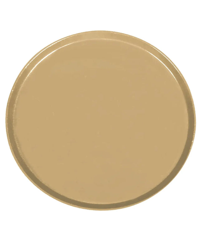 Khay Phục Vụ Tròn Cambro 1950514 Fiberglass Thấp 49.5 cm - Màu Vàng Đất Earthen Gold