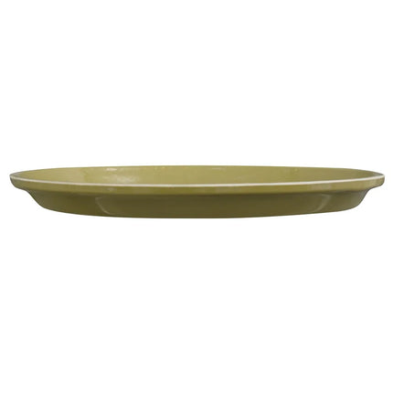 Khay Phục Vụ Tròn Camtray Cambro 900428 22.9 cm, Fiberglass, Màu Olive Green