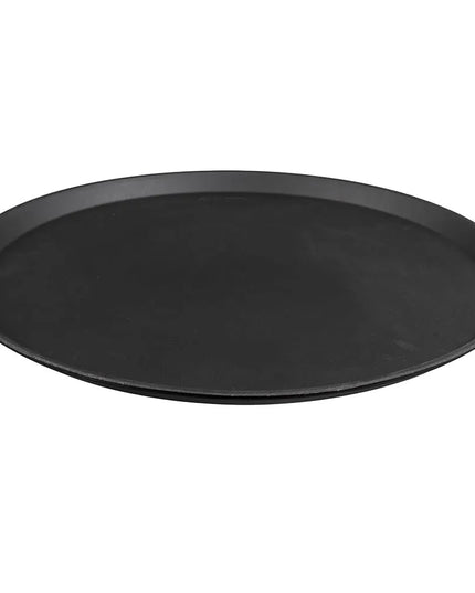 Khay Phục Vụ Tròn Camtread Cambro 1800CT110 45.7 cm, Sợi Thủy Tinh, Đen Mờ