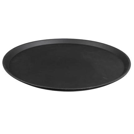 Khay Phục Vụ Tròn Camtread Cambro 1800CT110 45.7 cm, Sợi Thủy Tinh, Đen Mờ