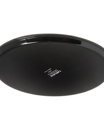 Khay Phục Vụ Tròn Carlisle 1600GL004 41.7 cm, Lót Cao Su, Màu Đen