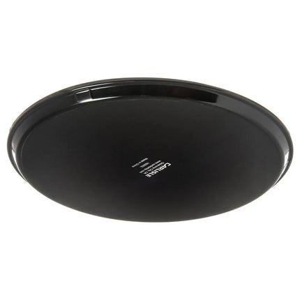 Khay Phục Vụ Tròn Carlisle 1600GL004 41.7 cm, Lót Cao Su, Màu Đen