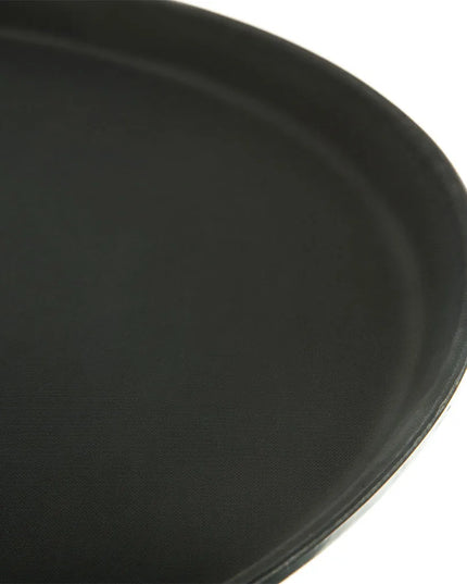 Khay Phục Vụ Tròn Carlisle 1600GR2004 40.6 cm, Sợi Thủy Tinh, Đen