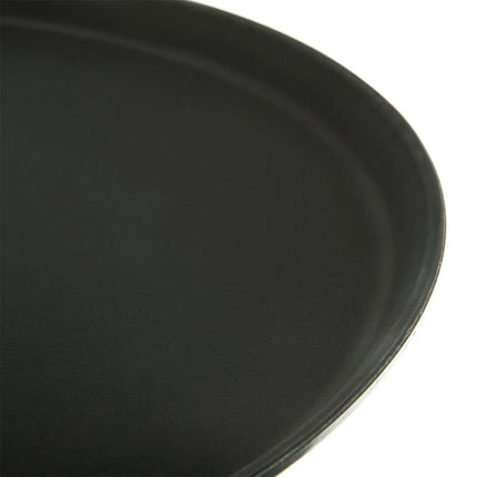 Khay Phục Vụ Tròn Carlisle 1600GR2004 40.6 cm, Sợi Thủy Tinh, Đen