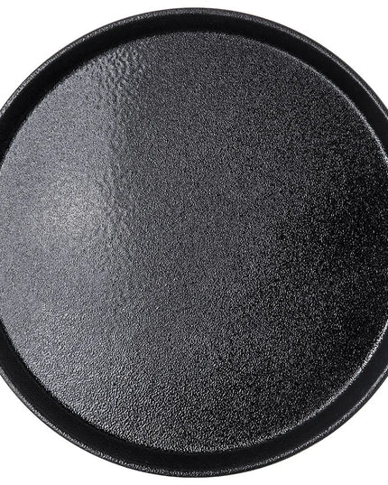 Khay Phục Vụ Tròn Carlisle Griptite™ 2 1400GR2004 35.6 cm - Sợi Thủy Tinh, Màu Đen