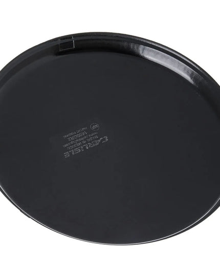 Khay Phục Vụ Tròn Carlisle Griptite™ 2 1400GR2004 35.6 cm - Sợi Thủy Tinh, Màu Đen