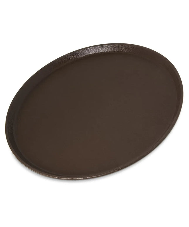 Khay Phục Vụ Tròn Carlisle Griptite™ 2 1600GR2076 40.6 cm - Fiberglass, Màu Nâu