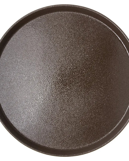 Khay Phục Vụ Tròn Carlisle Griptite™ 2 1600GR2076 40.6 cm - Fiberglass, Màu Nâu