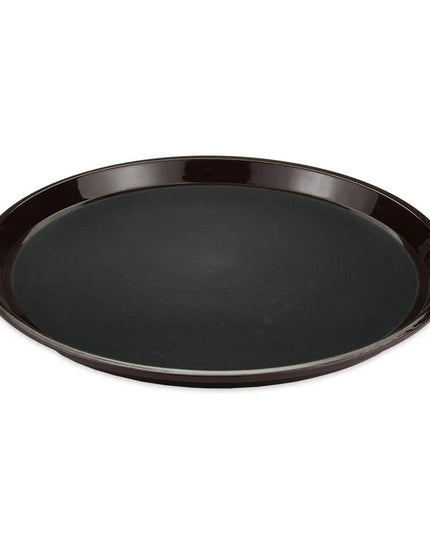 Khay Phục Vụ Tròn GET RCT-14-NS 35.6 cm Nhựa Đen/Nâu