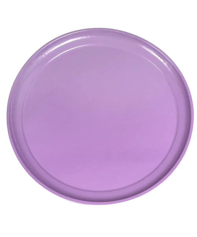 Khay Phục Vụ Tròn Thấp Cambro 1950551 49.5 cm, Sợi Thủy Tinh, Tím Grape