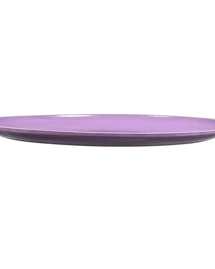 Khay Phục Vụ Tròn Thấp Cambro 1950551 49.5 cm, Sợi Thủy Tinh, Tím Grape
