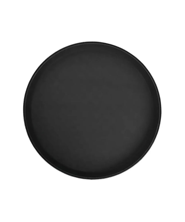 Khay Phục Vụ Tròn Winco TFG-11K 27.9 cm - Sợi Thủy Tinh, Màu Đen