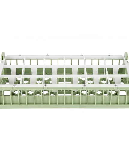 Khay Rửa Bát Vollrath 5281410 Nửa Khổ, 18 Ngăn, Thấp, Màu Xanh Lá