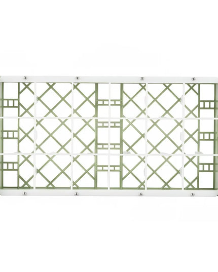 Khay Rửa Bát Vollrath 5281410 Nửa Khổ, 18 Ngăn, Thấp, Màu Xanh Lá