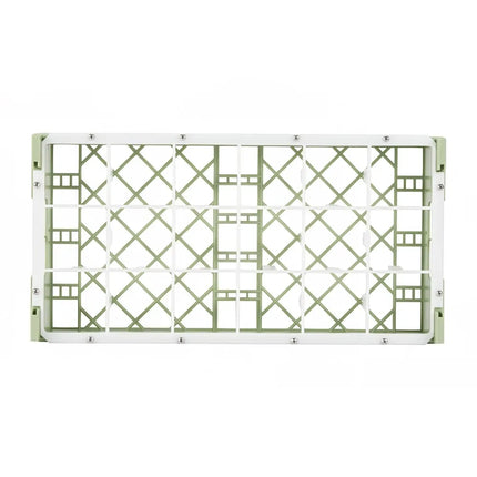 Khay Rửa Bát Vollrath 5281410 Nửa Khổ, 18 Ngăn, Thấp, Màu Xanh Lá