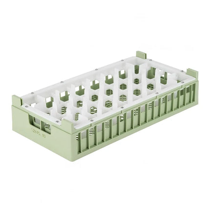 Khay Rửa Bát Vollrath 5281510 Nửa Khổ, 32 Ngăn, Thấp, Màu Xanh Lá