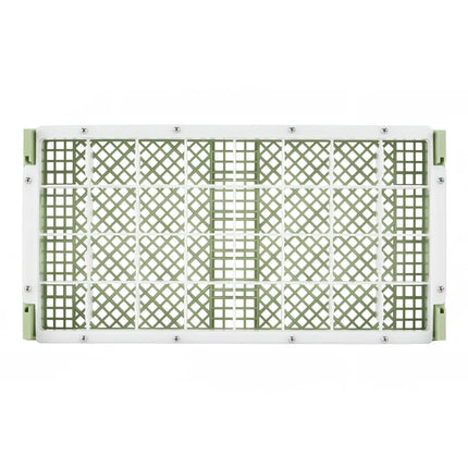 Khay Rửa Bát Vollrath 5281510 Nửa Khổ, 32 Ngăn, Thấp, Màu Xanh Lá