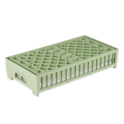 Khay Rửa Bát Vollrath 5281510 Nửa Khổ, 32 Ngăn, Thấp, Màu Xanh Lá
