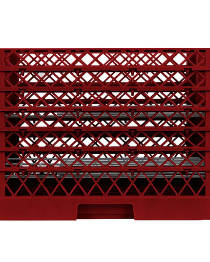 Khay Rửa Bát Vollrath PM1412-6 14 Đĩa, 6 Thanh Nối, Đỏ