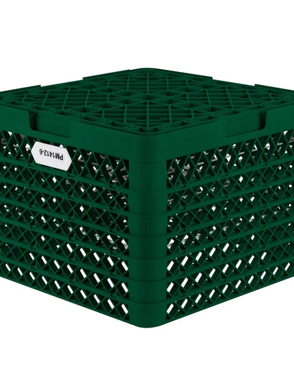 Khay Rửa Bát Vollrath PM1412-6 14 Đĩa, 6 Thanh Nối, Xanh Lá
