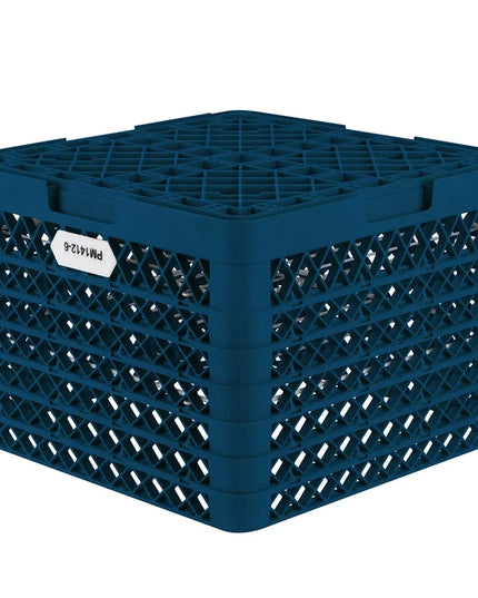 Khay Rửa Bát Vollrath PM1412-6 14 Đĩa, 6 Thanh Nối, Xanh Royal Blue