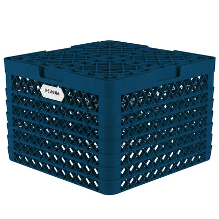 Khay Rửa Bát Vollrath PM1412-6 14 Đĩa, 6 Thanh Nối, Xanh Royal Blue
