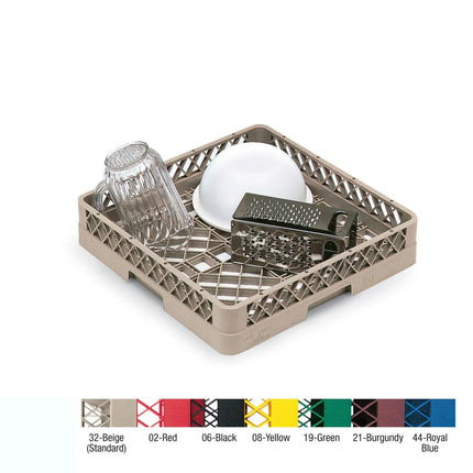 Khay Rửa Chén Cỡ Lớn Vollrath TR1AA - Dạng Mở 2 Thanh Nối Dài, Đỏ