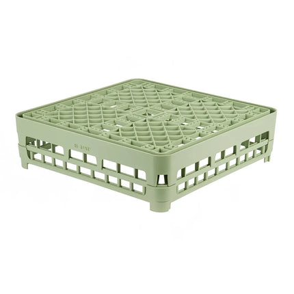 Khay Rửa Chén Dạng Mở Vollrath 5268011 - Trung, Cỡ Lớn, 50.2 x 50.2 cm, Xanh Lá Nhạt