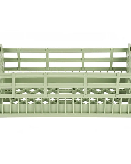Khay Rửa Chén Dạng Mở Vollrath 5280211 - Cao, Cỡ Nửa, Xanh Lá