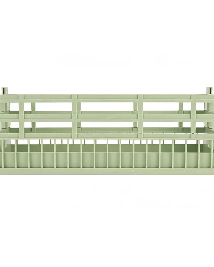 Khay Rửa Chén Dạng Mở Vollrath 5280211 - Cao, Cỡ Nửa, Xanh Lá