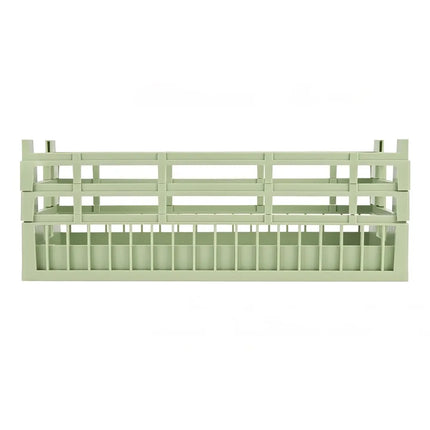 Khay Rửa Chén Dạng Mở Vollrath 5280211 - Cao, Cỡ Nửa, Xanh Lá