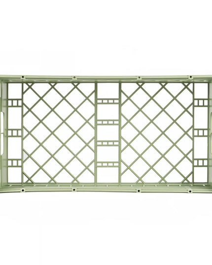 Khay Rửa Chén Dạng Mở Vollrath 5280211 - Cao, Cỡ Nửa, Xanh Lá