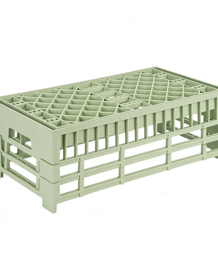 Khay Rửa Chén Dạng Mở Vollrath 5280211 - Cao, Cỡ Nửa, Xanh Lá