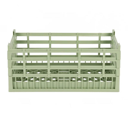 Khay Rửa Chén Dạng Mở Vollrath 5280311 - Cực Cao, Cỡ Nửa, Xanh Lá