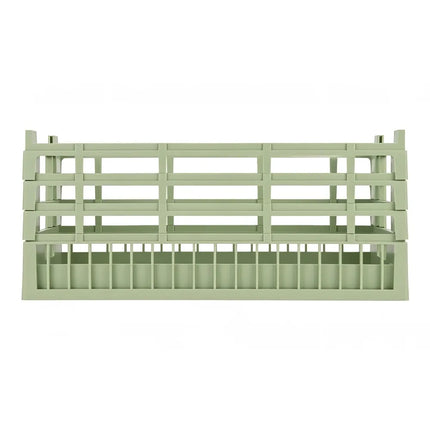 Khay Rửa Chén Dạng Mở Vollrath 5280311 - Cực Cao, Cỡ Nửa, Xanh Lá