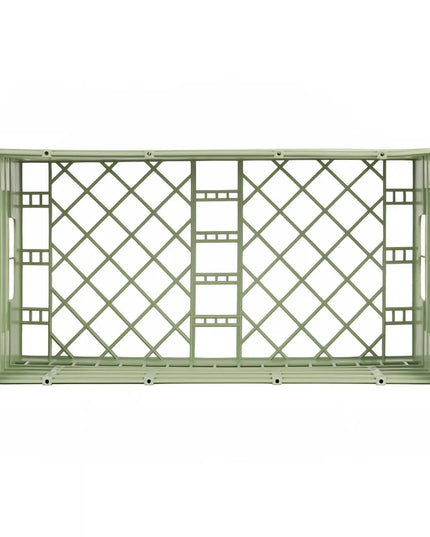 Khay Rửa Chén Dạng Mở Vollrath 5280311 - Cực Cao, Cỡ Nửa, Xanh Lá
