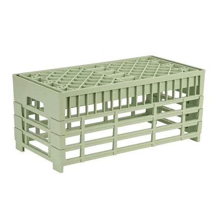 Khay Rửa Chén Dạng Mở Vollrath 5280311 - Cực Cao, Cỡ Nửa, Xanh Lá