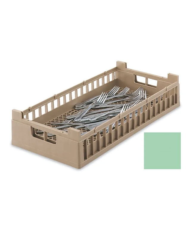 Khay Rửa Dao Muỗng Nĩa Vollrath 52804 - Cỡ Nửa, Xanh Lá