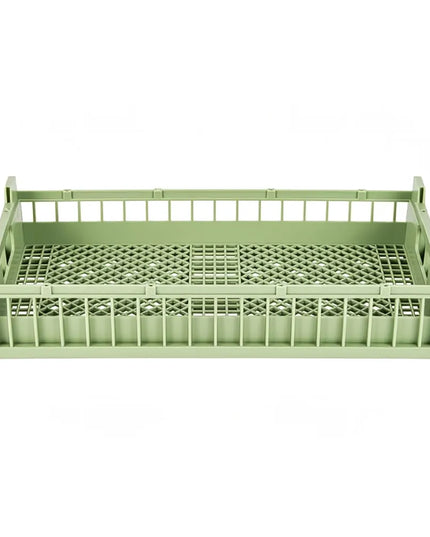 Khay Rửa Dao Muỗng Nĩa Vollrath 52804 - Cỡ Nửa, Xanh Lá