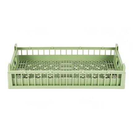 Khay Rửa Dao Muỗng Nĩa Vollrath 52804 - Cỡ Nửa, Xanh Lá