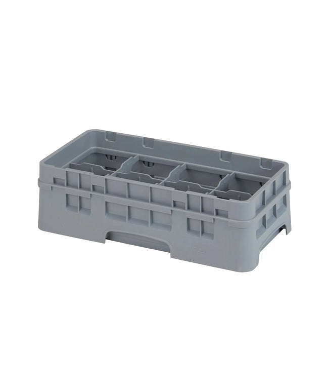 Khay Rửa Ly Camrack Cambro 8HS1114151 Nửa Khay, 6 Thanh Nối, 8 Ngăn, Màu Xám Nhạt
