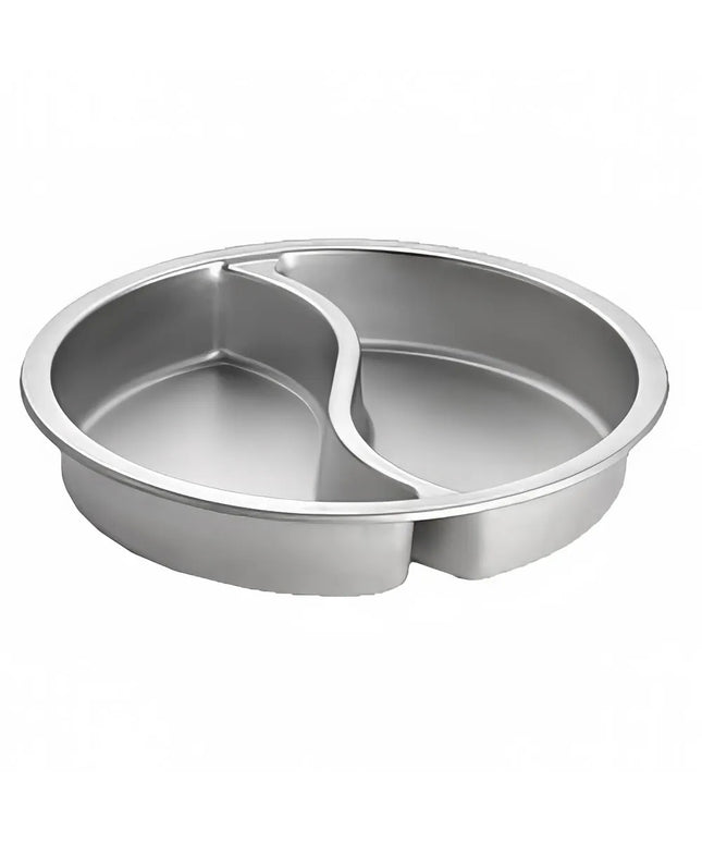 Khay Thay Thế Có Vách Ngăn Tablecraft CW40297 Đường Kính 38.1 cm (2) Ngăn 2.4 l