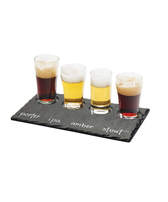 Khay Thử 4 Lỗ Cal-Mil 3500-65M Có Thể Viết Lên 29.8 x 12.7 cm Melamine Vân Đá Slate