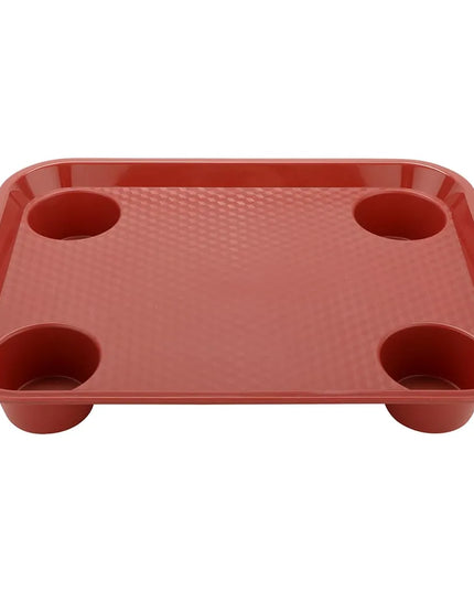 Khay Thức Ăn Nhanh Nhựa GET 43.2 cm x 35.6 cm Màu Đỏ (FT-20-R)